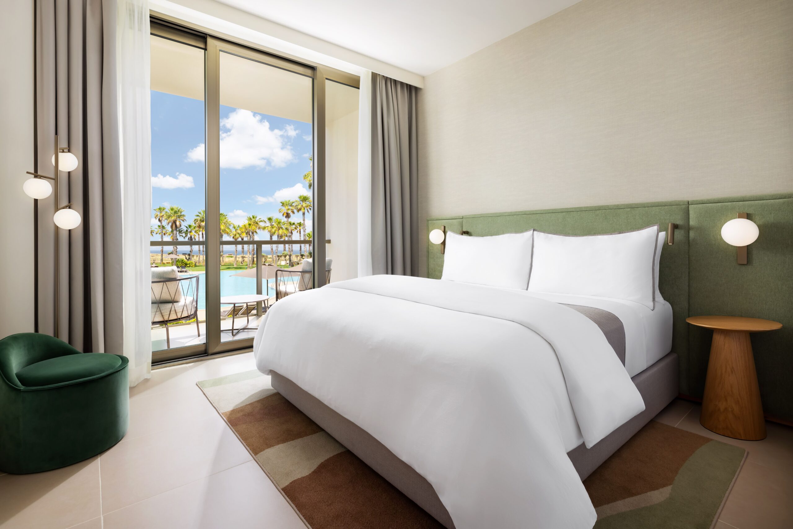 double room with pool view at the westin salgados beach resort