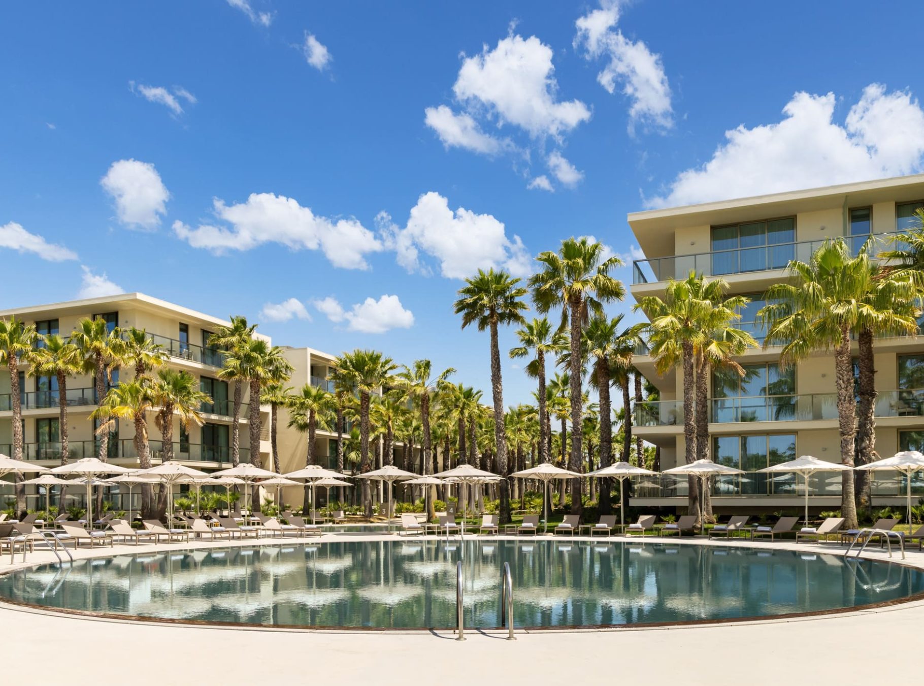 Outdoor pool at Marriott Residences in Albufeira, Salgados Resort